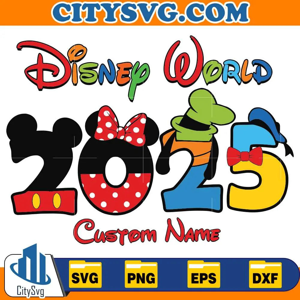 DisneyWorld2025CustomNameSvg