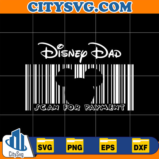 DisneydadScanForPaymentWhiteSvg