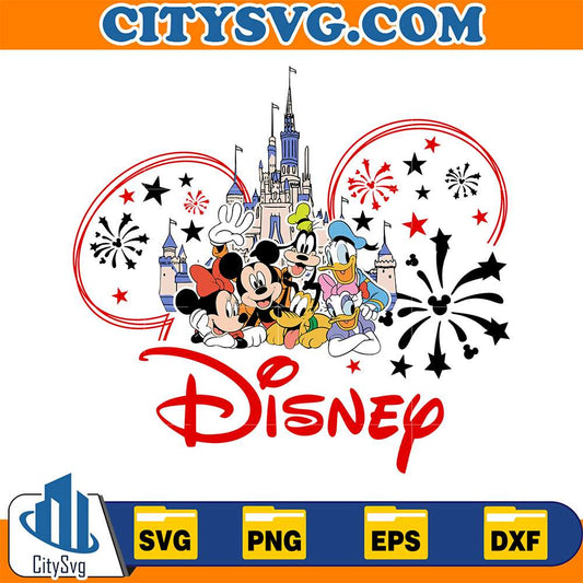 Disneyland-Family-Svg