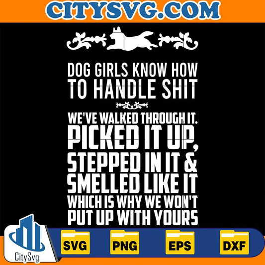 DogGirlsKnowHowToHandleShitSvg