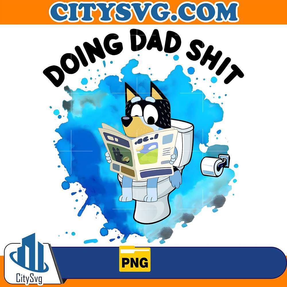 Doing-Dad-Stuff-Bluey-Png