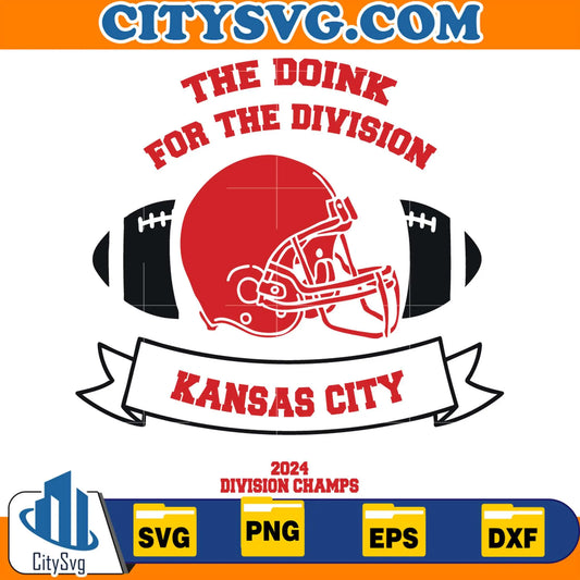 DoinkForTheDivisionKansasCityFootballSvg
