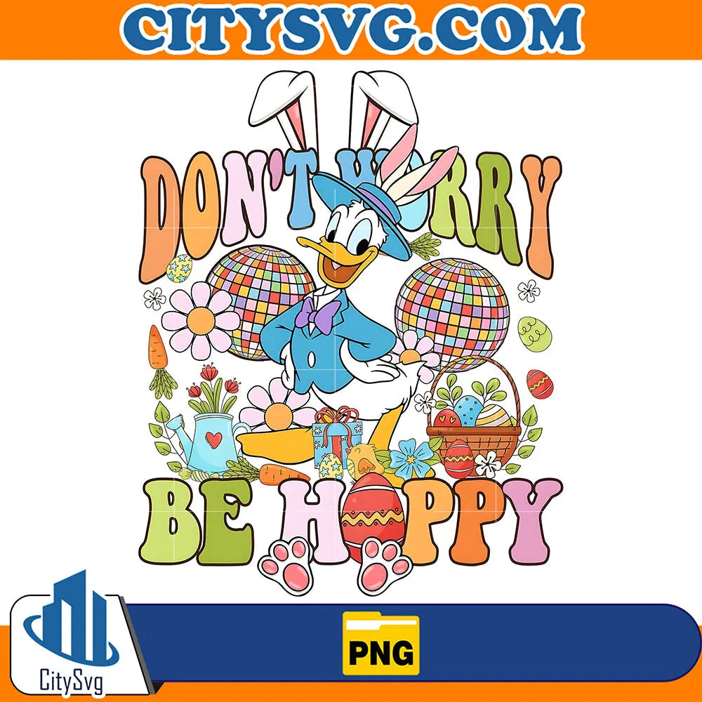 Don_tWorryBeHappyDonaldDuckPng