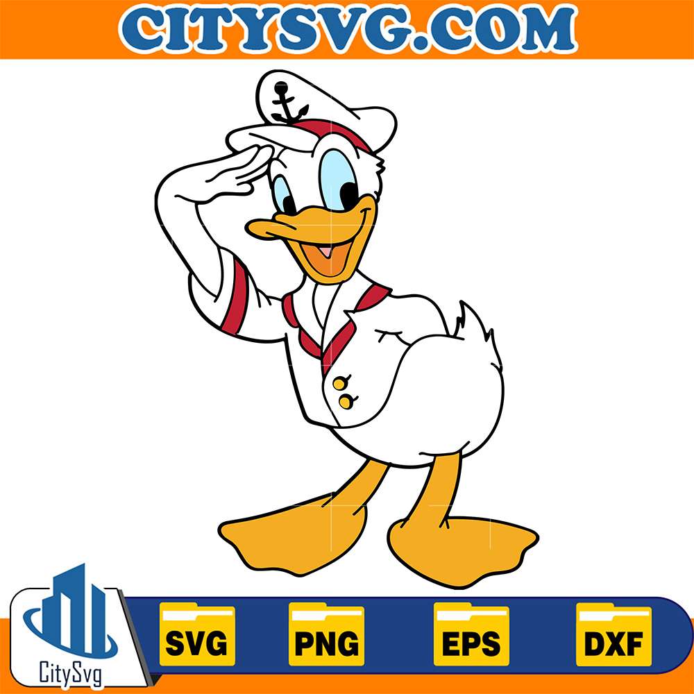 Donald-Duck-Cruise-Svg