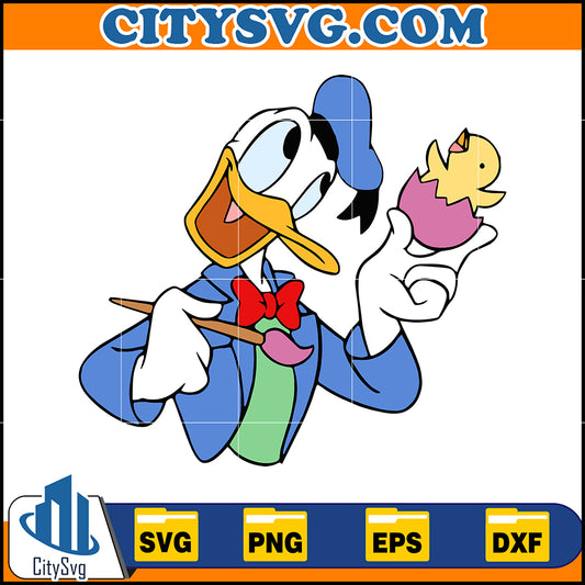     DonaldDuckEasterSvg