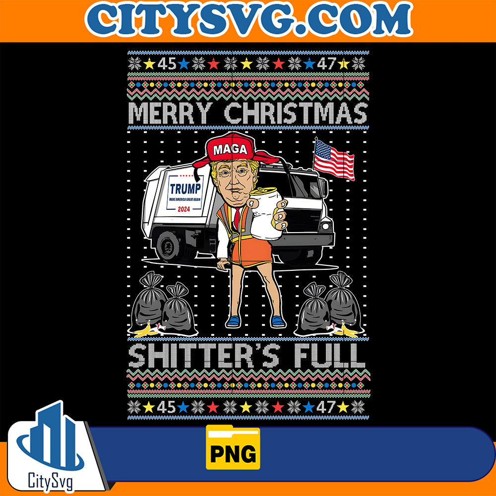 DonaldTrumpMerryChristmasShitter_sFullPng