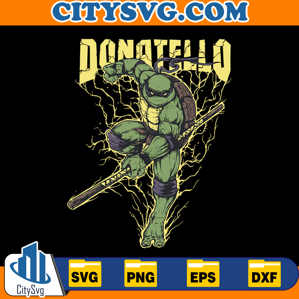 Donatello Cartoon Svg – Citysvg