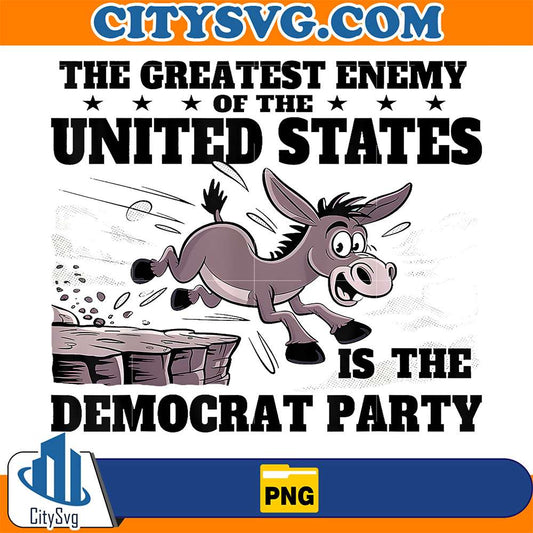Donkey-The-Greatest-Enemy-Of-The-United-StatesIs-The-Democrat-Party-Png