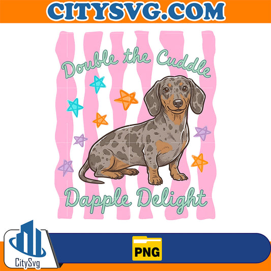 Double-The-Cuddle-Dapple-Delight-Dachshund-Png-1