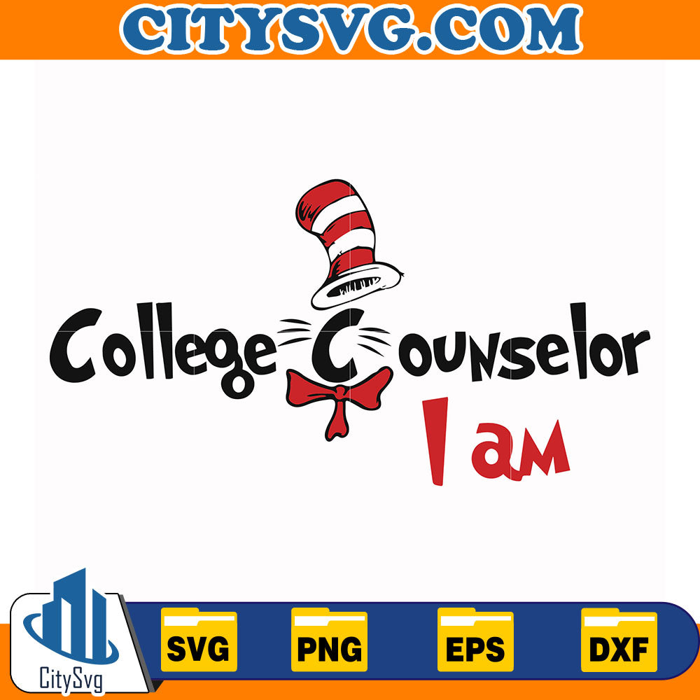 DrSeussCollegeCounselorIAmSvg