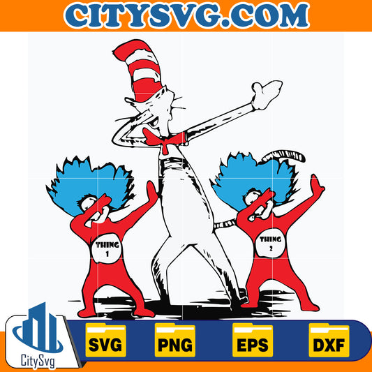 DrSeussDabbingSvg