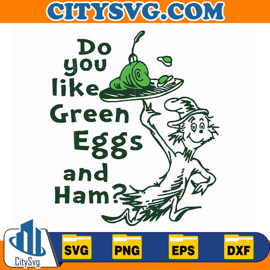 DrSeussDoYouLikeGreenEggsAndHamSvg