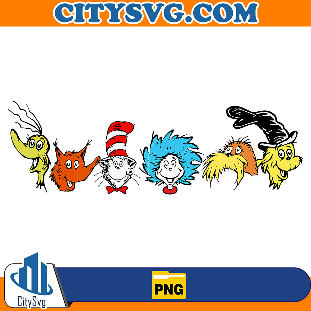 Dr Seuss Friends Png