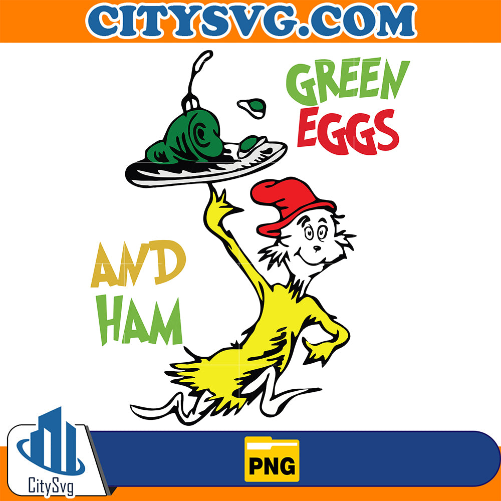 DrSeussGreenEggsAndHamPng