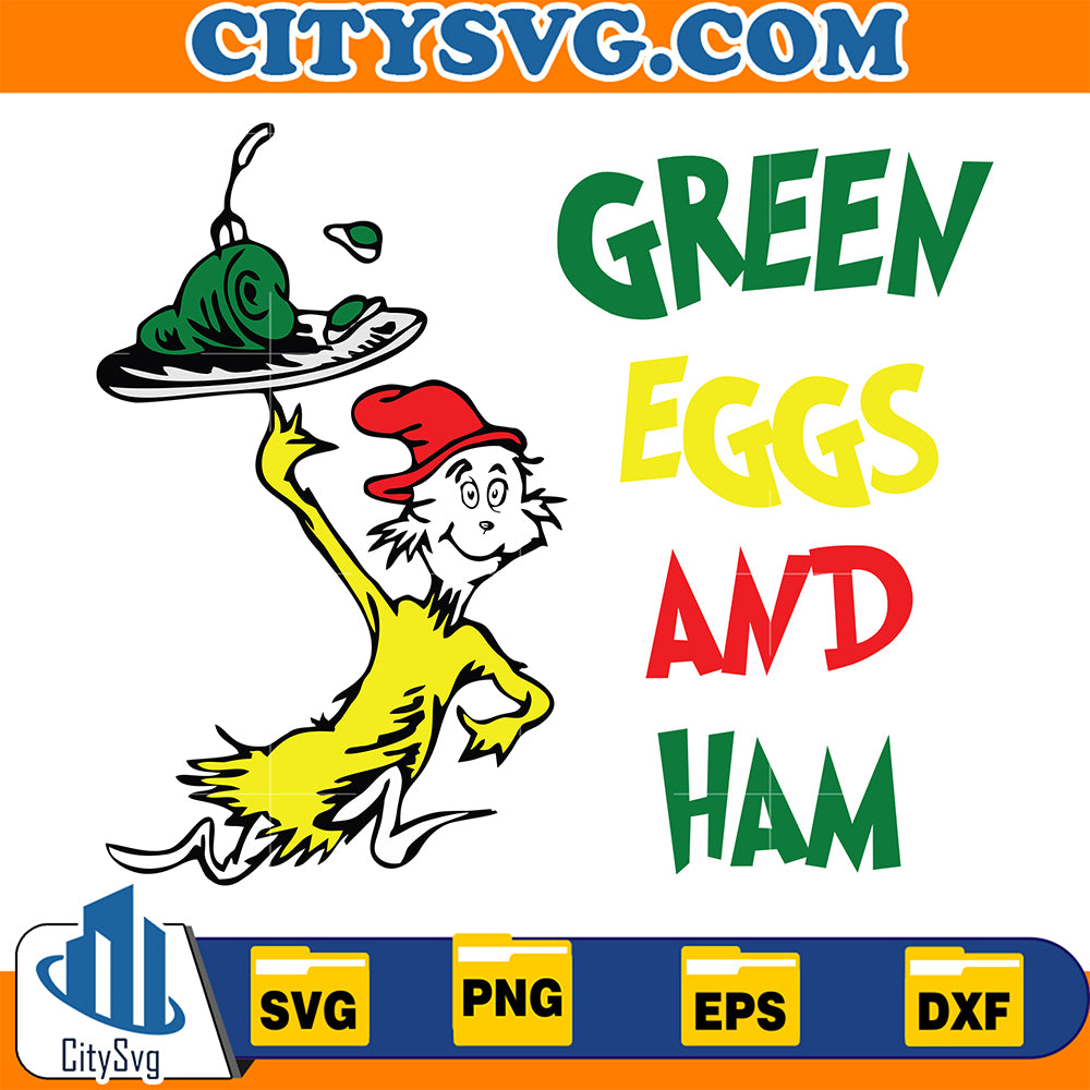 DrSeussGreenEggsAndHamSvg_4