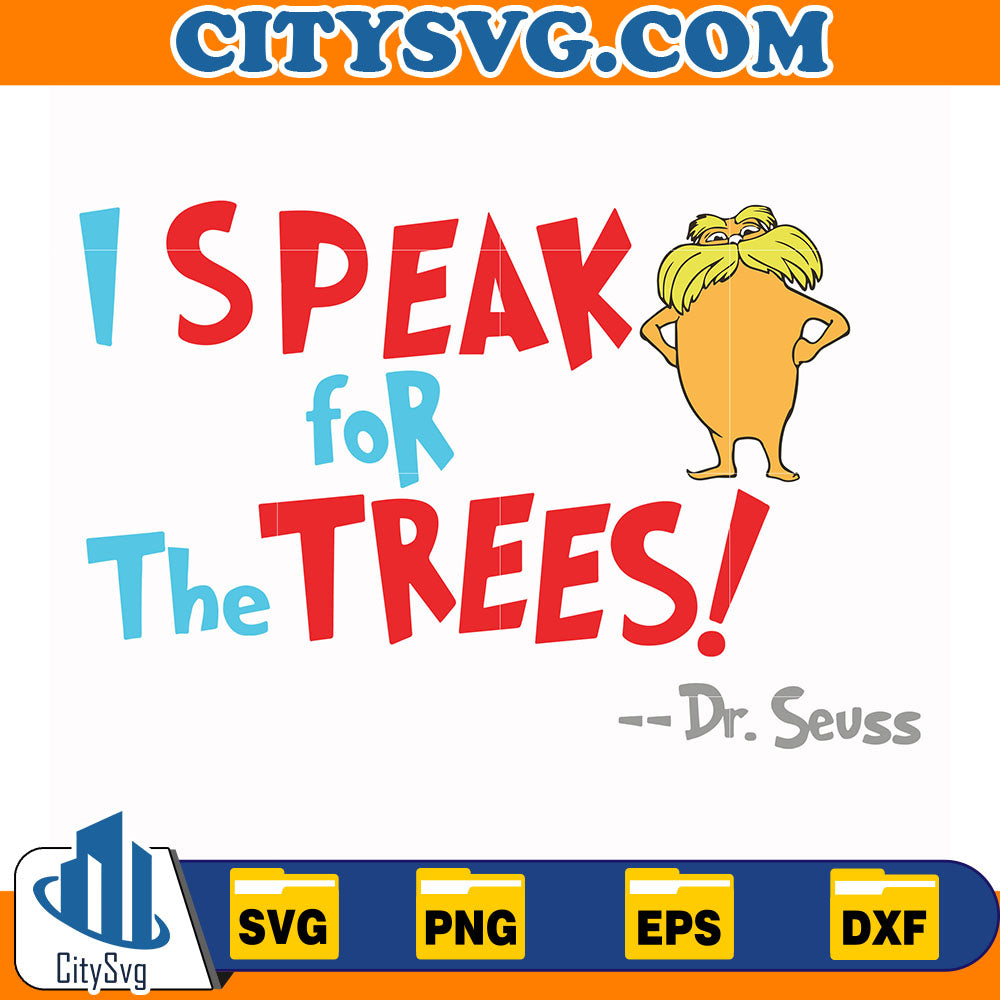 DrSeussISpeakForTheTreesSvg