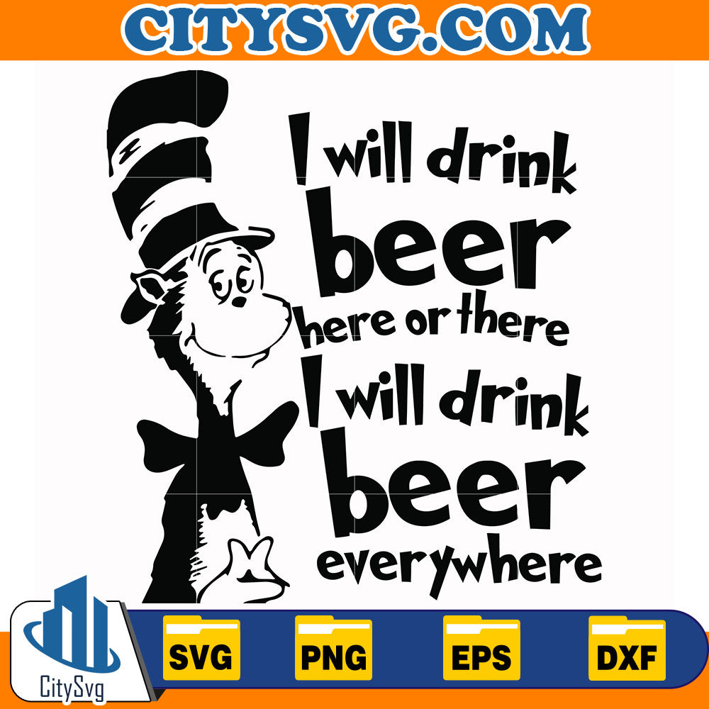 DrSeussIWillDrinkBeerHereOrThereIWillDrinkBeerEverywhereSvg