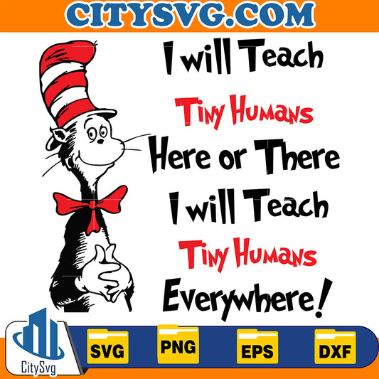 DrSeussIWillTeachTinyHumansSvg