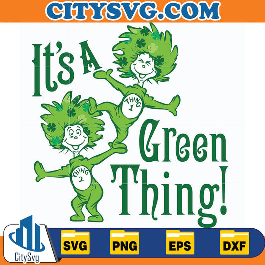 DrSeussItIsAGreenThingSvg