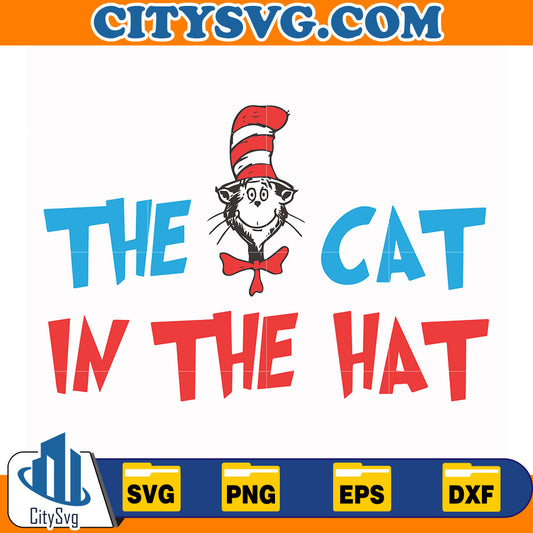 DrSeussTheCatInTheHatSvg