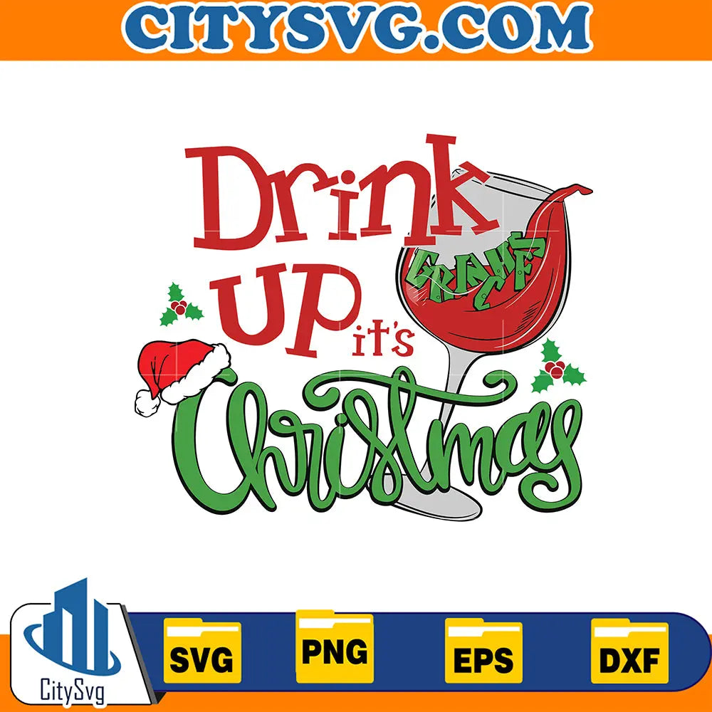 DrinkUpIt_sChristmasSvg