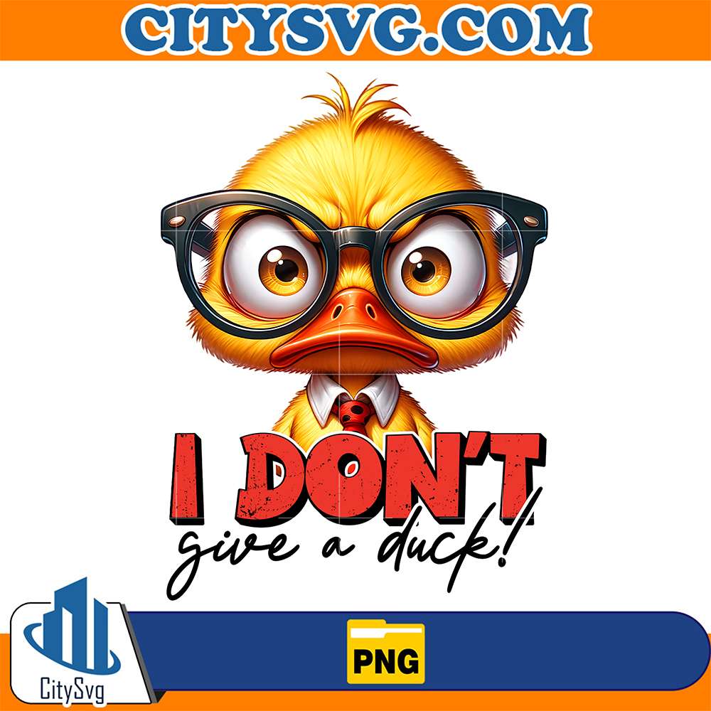 Duck-I-Don-t-Give-A-Duck-Png