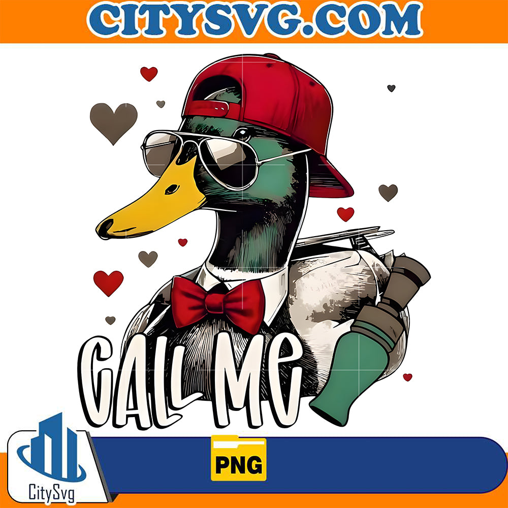 DuckCallMeHuntingValentinePng