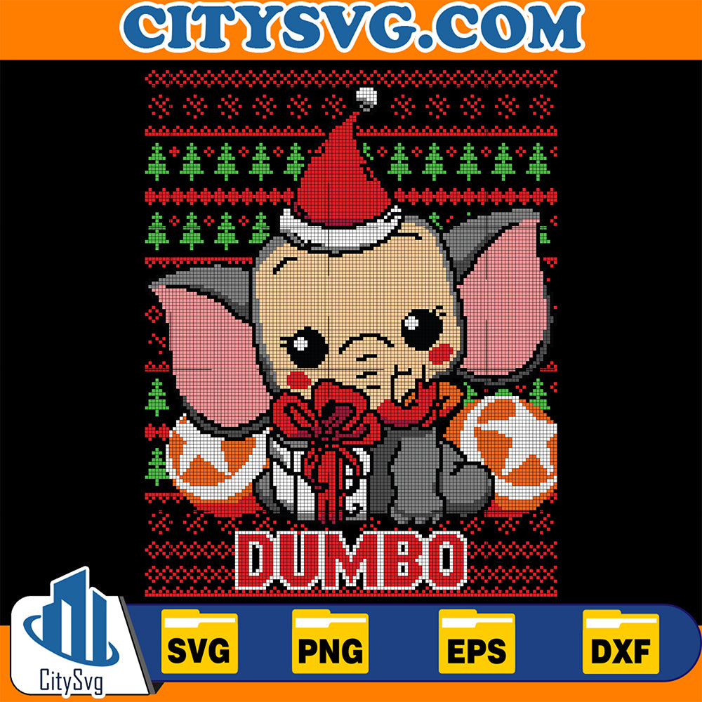 DumboUglyChristmasSvg