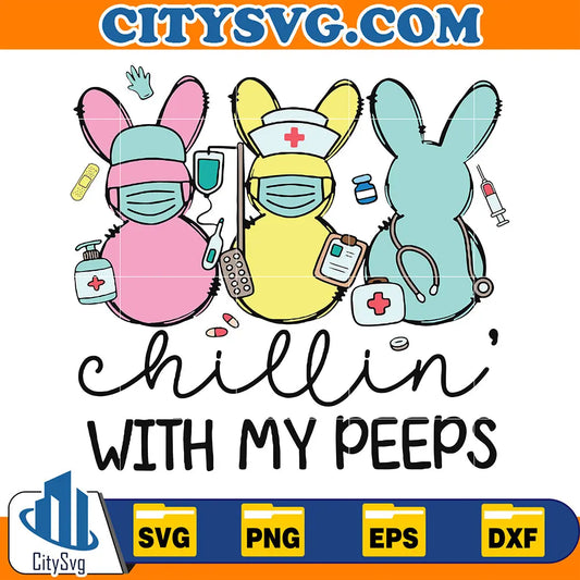 EasterBunnySvg_ChillinWithMyPeepsSvg