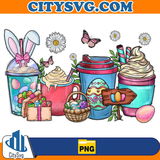 EasterDayDrinkSublimationPng