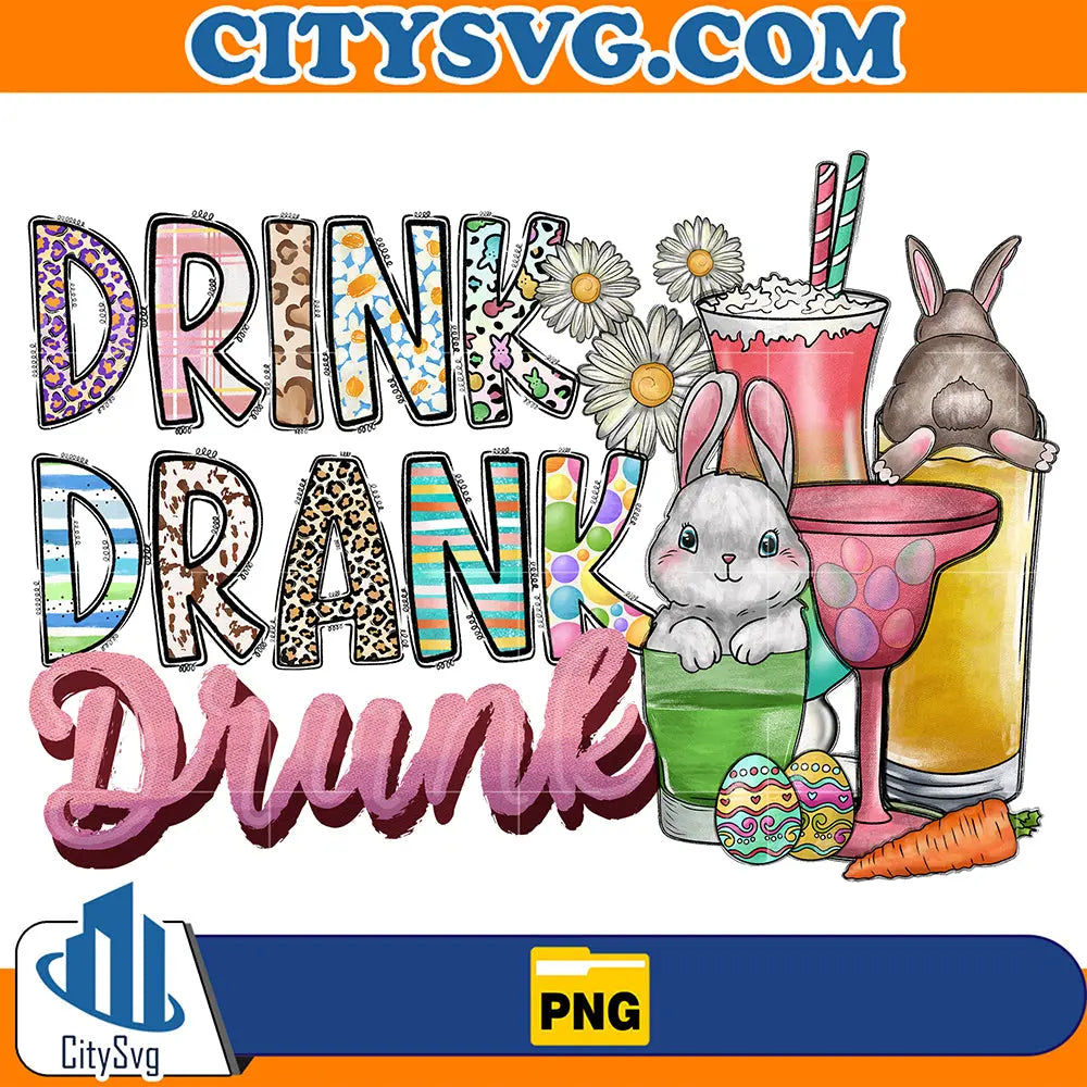 EasterDrinkDrankDrunkSublimationPng