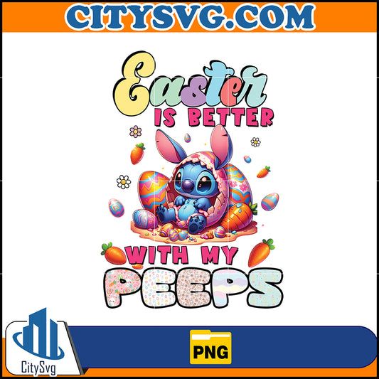 EasterIsBetterWithMyPeepsStitchPng