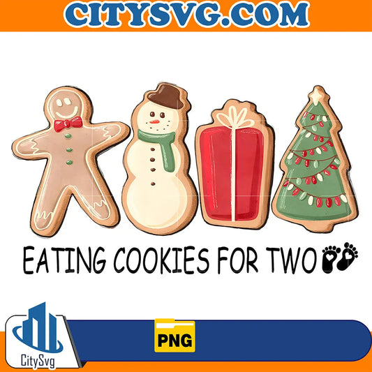 EatingCookiesForTwoChristmasPng