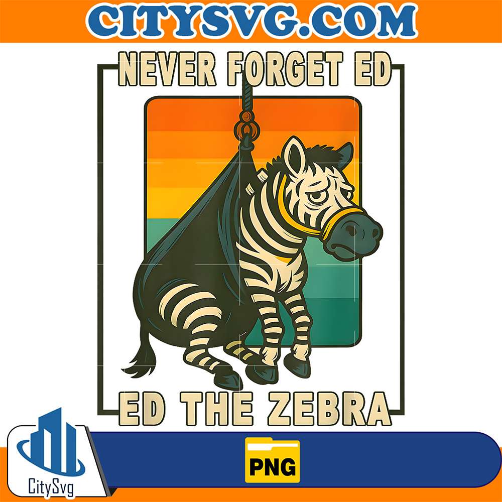 Ed-The-Zebra-Captured-Fun-Never-Forget-Ed-the-Zebra-Captured-Png