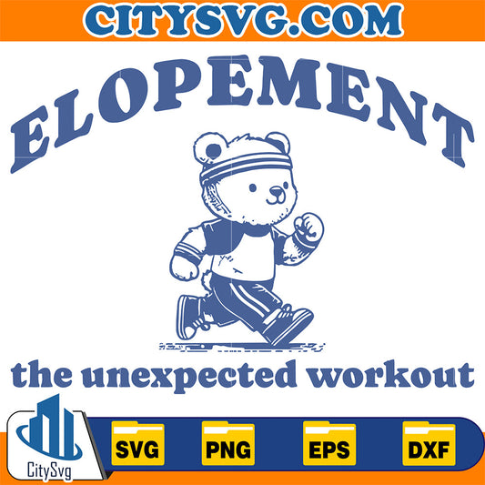 Elopement-The-Unexpected-Workout-Svg