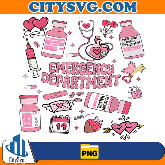 Emergency-Department-Valentine-ER-Nurse-Emergency-Room-Nurse-Png