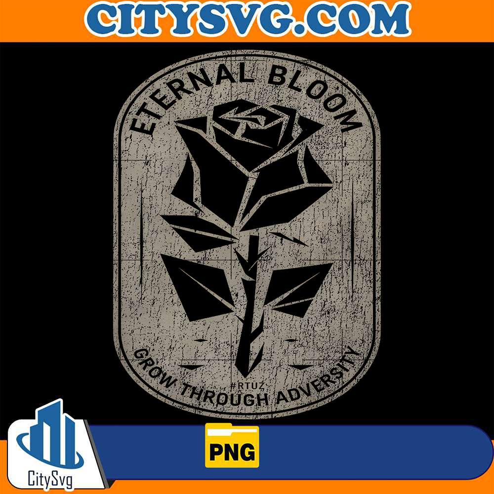 Eternal-Bloom-Grow-Through-Adversity-Png