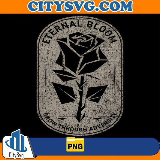 Eternal-Bloom-Grow-Through-Adversity-Png