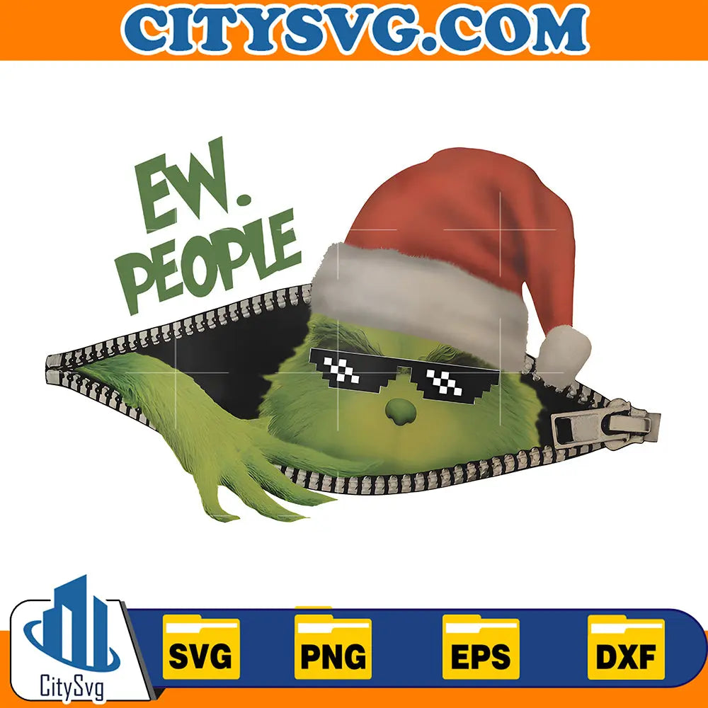 EwPeopleWhoviileGrinchmasChristmasSvg
