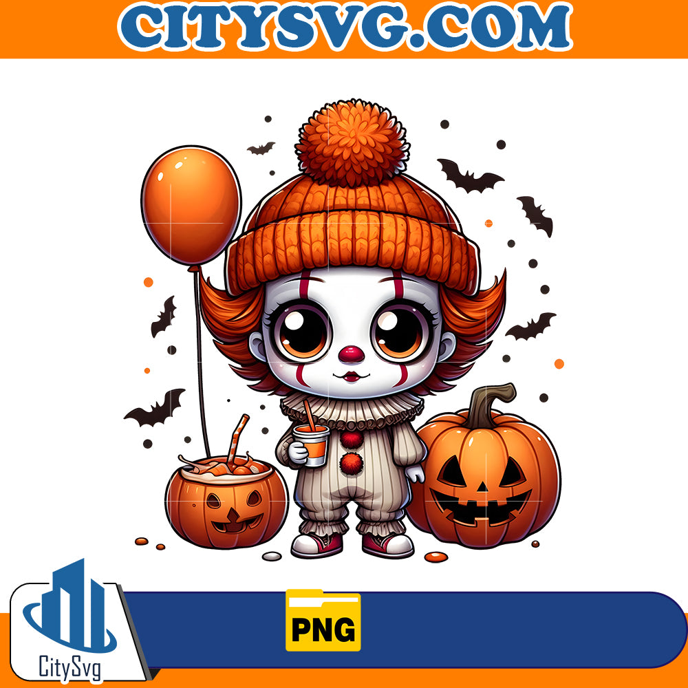 Cute Pennywise It Fall png