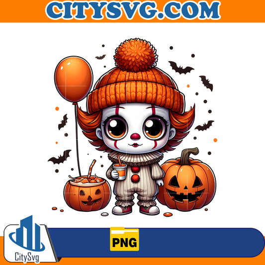 Cute Pennywise It Fall png