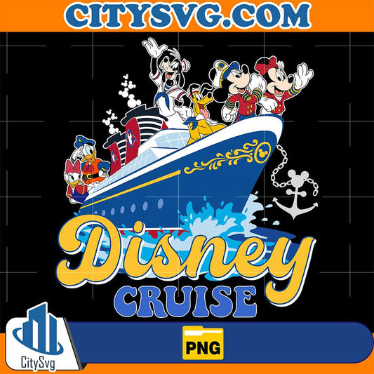 Family-Disney-Cruise-Png