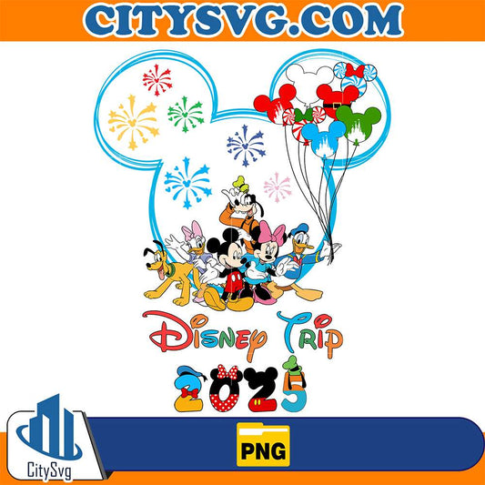 Family-Disney-Trip-2025-Png