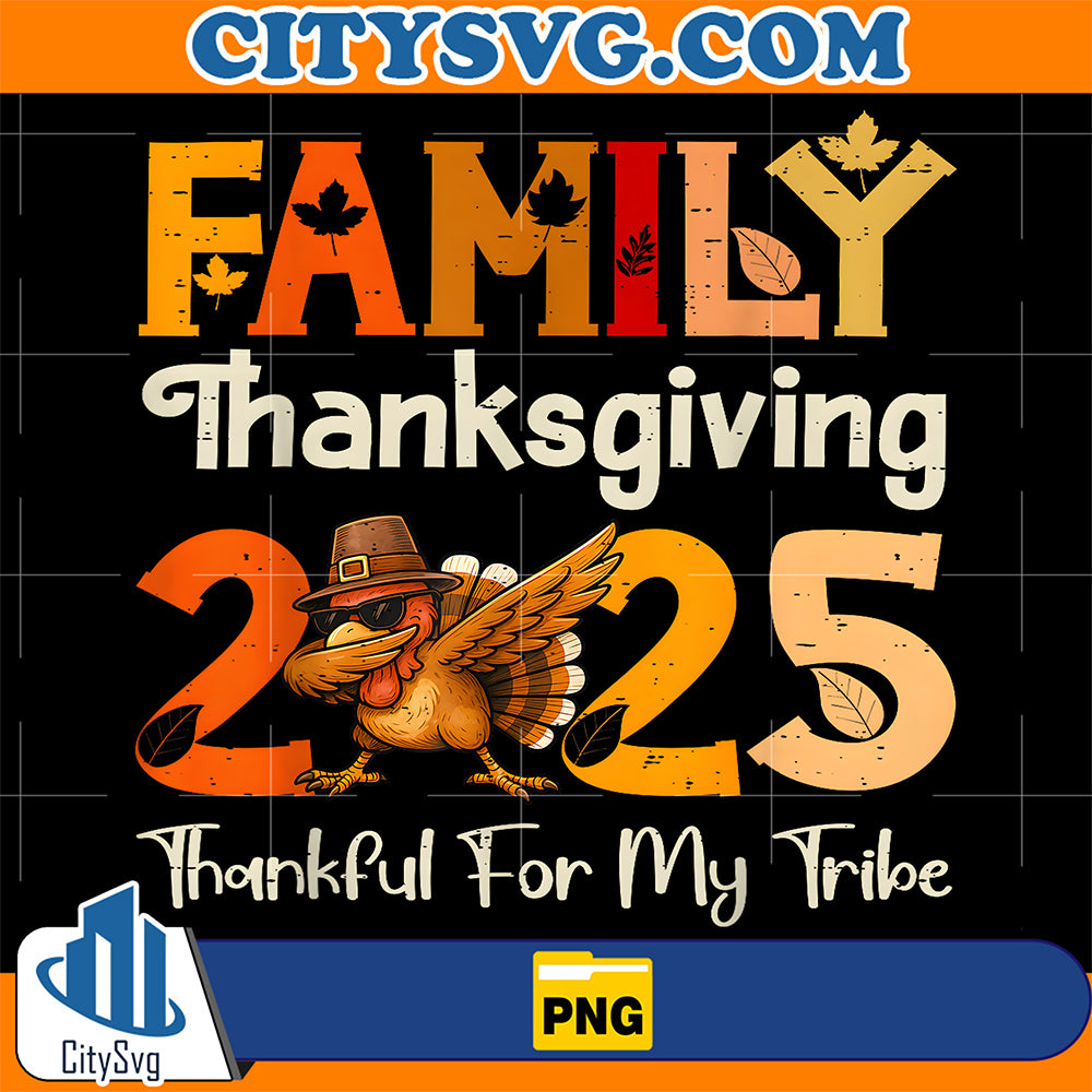 Family-Thanksgiving-2025-Crew-Dabbing-Turkey-Group-Matching-Png