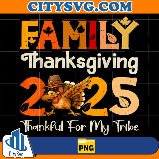 Family-Thanksgiving-2025-Crew-Dabbing-Turkey-Group-Matching-Png