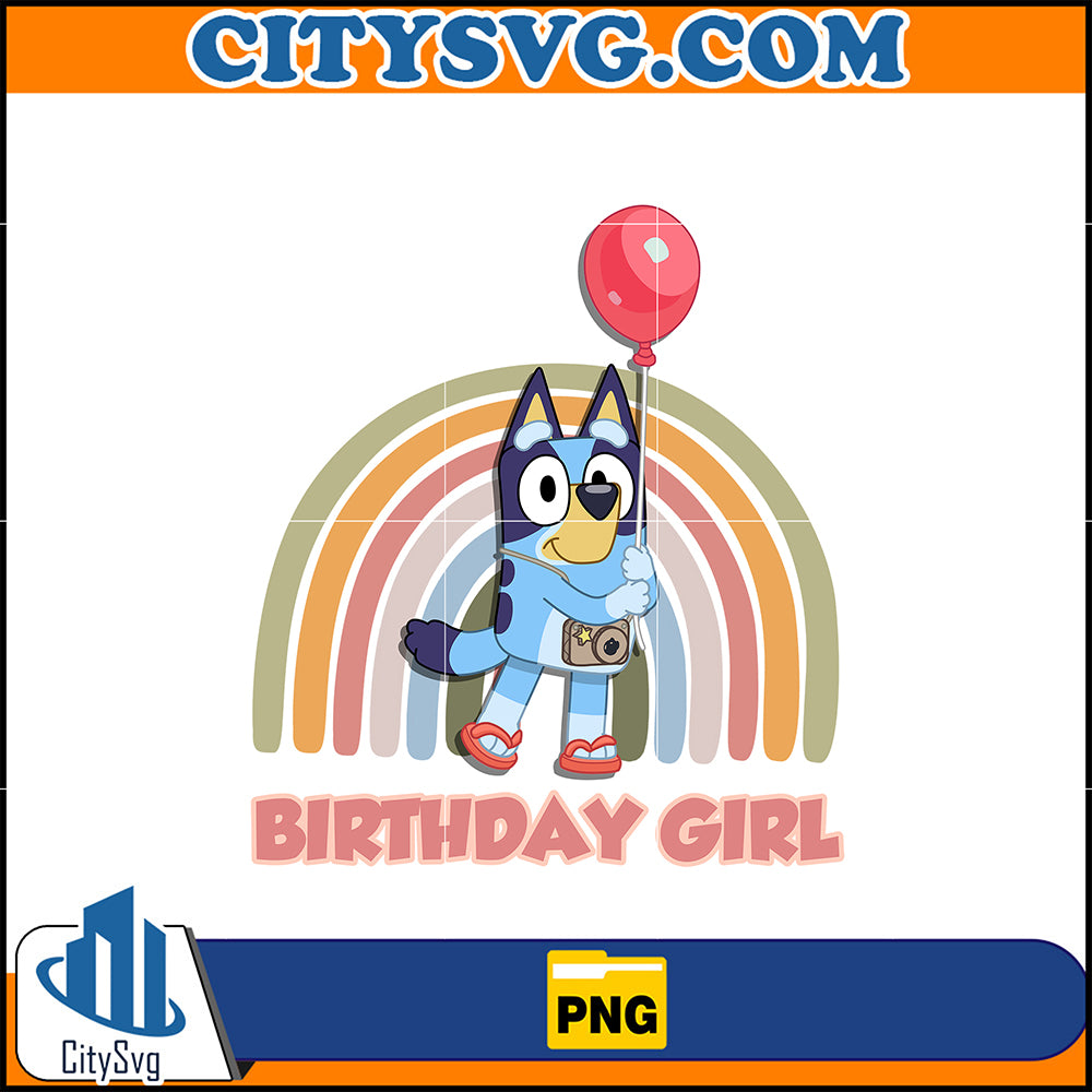 FamilyBlueyBirthdayGirlPng