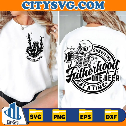 FatherhoodOneBeerSvg