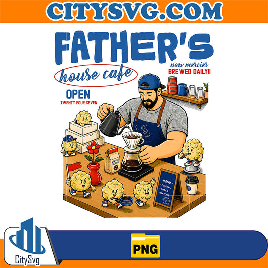 Fathers-House-Cafe-Cute-Barista-Coffee-Png