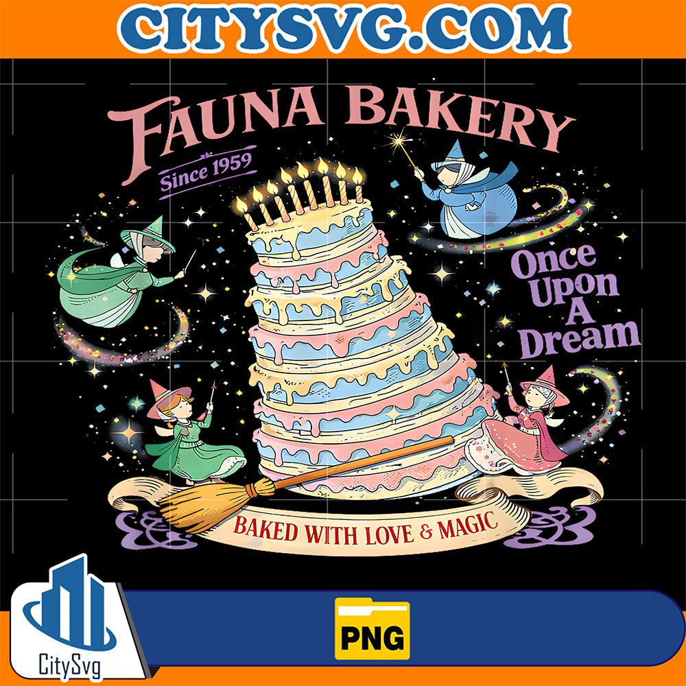 Fauna-Bakery-Magical-Cake-Fantasy-Cute-Fairy-Vibes-Png