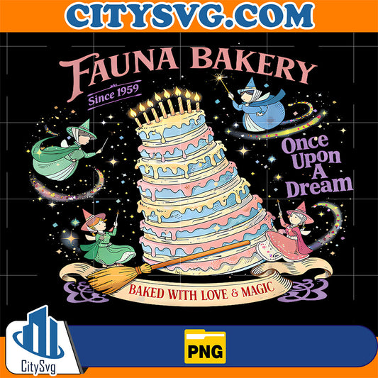 Fauna-Bakery-Magical-Cake-Fantasy-Cute-Fairy-Vibes-Png